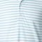 FootJoy Junior Stripe Pique Golf Polo, whitelightblue-x-4-z
