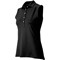 Greg Norman Women's Freedom Pique Sleeveless Golf Polo, black-x-2-z