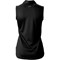 Greg Norman Women's Freedom Pique Sleeveless Golf Polo, black-x-3-z
