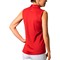 Greg Norman Women's Freedom Pique Sleeveless Golf Polo, red-x-6-z