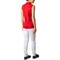 Greg Norman Women's Freedom Pique Sleeveless Golf Polo, red-x-9-z