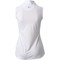 Greg Norman Women's Freedom Pique Sleeveless Golf Polo, white-x-3-z