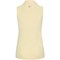 Greg Norman Women's Freedom Pique Sleeveless Golf Polo, yellow-v-2-z