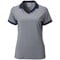 FootJoy Women's Mini Stripe Open Collar Golf Polo, z-navy-x