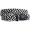 TGW Men's Multi Color Stretch Woven Golf Belt, z-blackwhitegrey-x