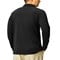 TGW Men's Solid Long Sleeve Golf Polo, black-x-7-z