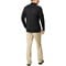 TGW Men's Solid Long Sleeve Golf Polo, black-x-9-z