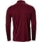 TGW Men's Solid Long Sleeve Golf Polo, maroon-x-3-z