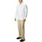TGW Men's Solid Long Sleeve Golf Polo, white-x-7-z