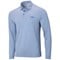 Callaway Men's Fine Line Stripe Long Sleeve Golf Polo, lightblue-x-2-z