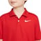 NIKE Junior Victory Solid Golf Polo, red-v-3-z