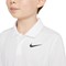 NIKE Junior Victory Solid Golf Polo, white-v-3-z