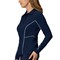 Columbia Women's Omni Wick Shotgun 1/4 Zip Golf Pullover, navy-x-6-z