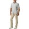 TGW Men's Collar Trim Solid Golf Polo, grey-x-8-z
