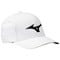 Mizuno Tour Delta Fitted Golf Hat, whiteblack-x-2-z