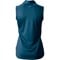 Greg Norman Women's Freedom Pique Sleeveless Golf Polo - Discontinued Style, teal-x-3-z