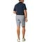 Greg Norman Men's Flat Front Stretch Tech 9in Golf Shorts, grey-x-9-z
