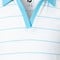 FootJoy Junior Sleeveless Golf Polo, whiteteal-x-4-z