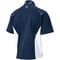 Sunice Men's Sullivan Zephal Short Sleeve Golf Rain Pullover, navywhite-x-3-z