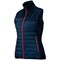 The Weather Co Women's Quilted Golf Vest, navyred-x-2-z