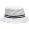 TaylorMade Vintage Twill Bucket Hat, white-x-3-z