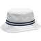 TaylorMade Vintage Twill Bucket Hat, white-x-4-z