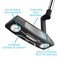Cleveland Frontline Elite 1.0 Plumber's Neck All In Putter, z-callout-180722