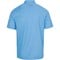 Greg Norman Men's Freedom Micro Pique Print Golf Polo, blue-v-2-z