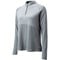 FootJoy Women's Heather Block Midlayer 1/2 Zip Golf Pullover, grey-x-2-z