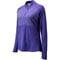 FootJoy Women's Heather Block Midlayer 1/2 Zip Golf Pullover, purple-x-2-z