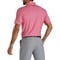 FootJoy Men's Dot Geo Print Golf Polo, pinkwhite-v-2-z