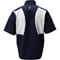 FootJoy Men's Hydrolite X Short Sleeve Golf Rain Shirt, navy-x-3-z