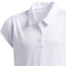 adidas Junior Performance Golf Polo, white-v-3-z