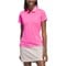 adidas Women's Performance Golf Polo, pink-v-5-z