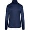 Greg Norman Womens Clubhouse Heathered 1/4 Zip Golf Pullover, navy-v-2-z