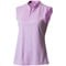 Greg Norman Women's Boomerang Heather Sleeveless Golf Polo, lavender-x-2-z