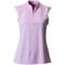 Greg Norman Women's Boomerang Heather Sleeveless Golf Polo, z-lavender-x