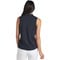 Puma Women's Cloudspun Piped Sleeveless Golf Polo, navy-v-4-z