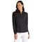 Puma Women's You-V 1/4 Zip Golf Pullover, black-v-3-z