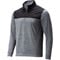 Puma Men's Cloudspun Colorblock 1/4 Zip Golf Pullover, grey-x-2-z