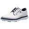 FootJoy Men's Traditions Blucher Golf Shoes, whiteblue-v-2-z
