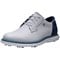 FootJoy Men's Traditions Blucher Golf Shoes, whiteroyal-v-5-z