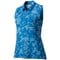 Dunning Women's Aubrey Jersey Performance Sleeveless Golf Polo, blue-x-2-z