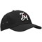 TaylorMade Lifestyle Metal Eyelet Flatbill Adjustable Golf Hat, black-v-3-z