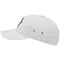 TaylorMade Lifestyle Metal Eyelet Flatbill Adjustable Golf Hat, grey-v-5-z