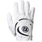 FootJoy Men's 2024 WeatherSof 2pk Golf Gloves, whiteblack-x-2-z