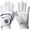 FootJoy Women's 2024 WeatherSof 2pk Golf Gloves, z-whiteblack-x