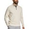 FootJoy Men's Thermo Series Heather Brushed Back Midlayer Golf Pullover, stone-v-2-z