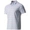 Callaway Men's All Over Birdie/Eagle Print Golf Polo, white-x-2-z