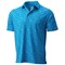 Callaway Mens Swing Tech All Over Chev Printed Golf Polo, royal-x-2-z